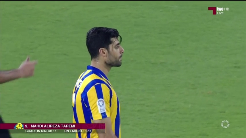 گلزنی مهدی طارمی در بازی الغرافه و القطر