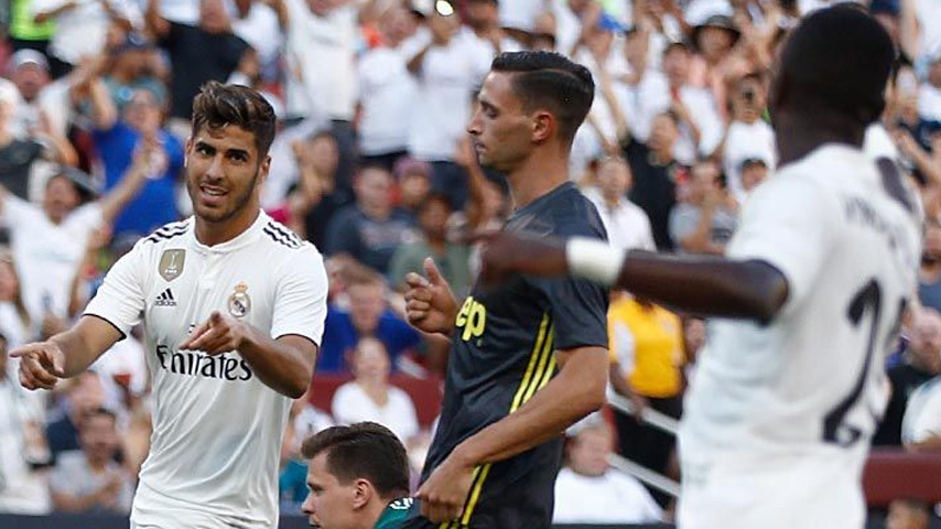 گل سوم رئال مادرید به یوونتوس (آسنسیو)