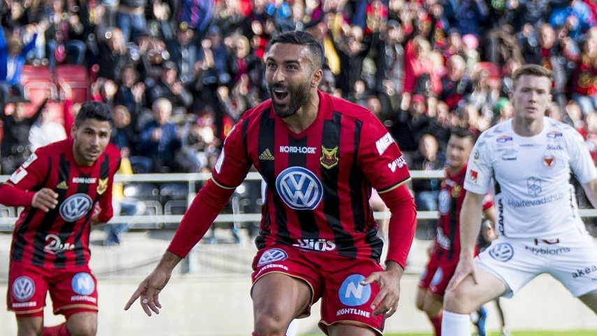 گل و پاس گل سامان قدوس مقابل کالمار با حضور در 15 دقیقه پایانی