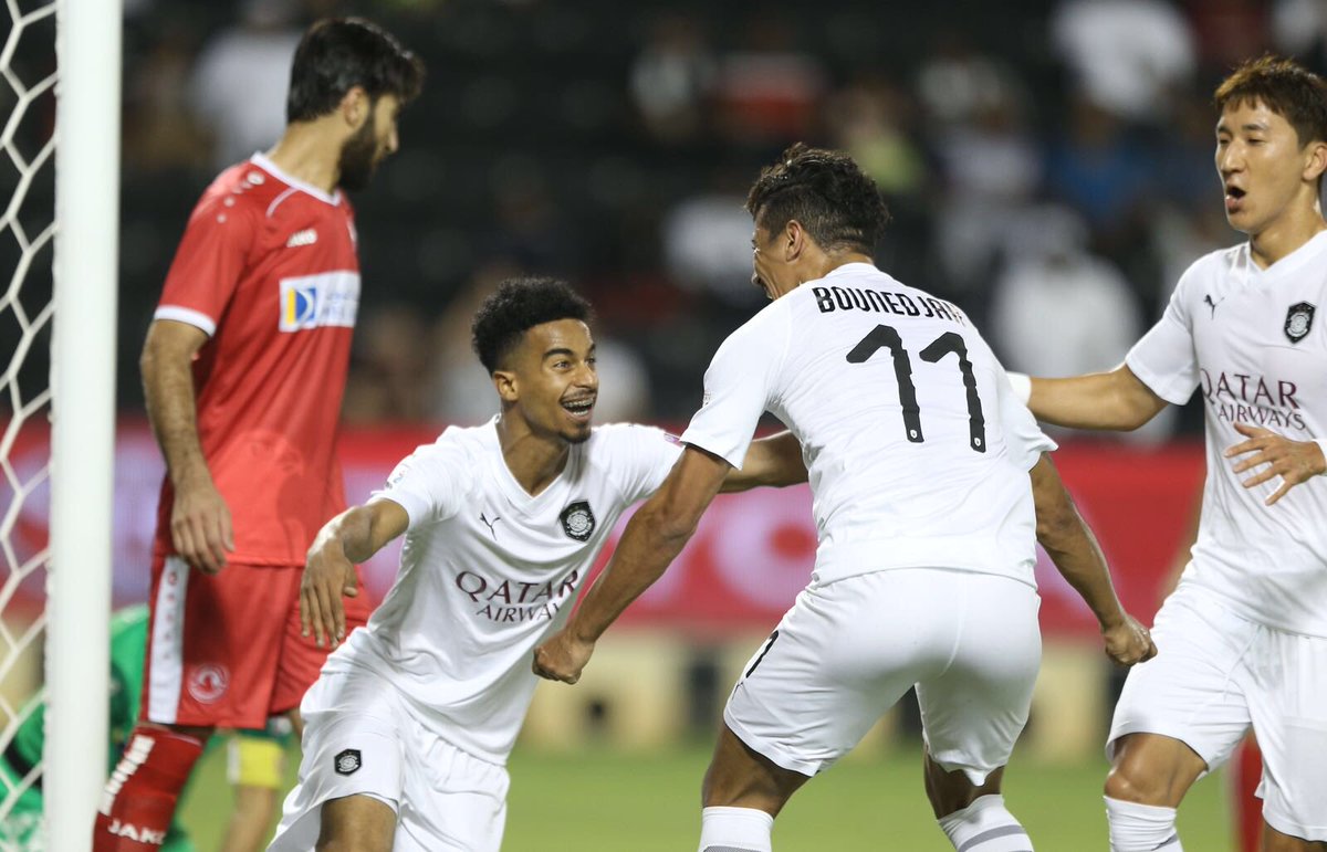 گلهای بازی السد 10-1 العربی (5 گل بغداد بونجاح)