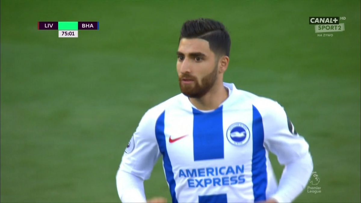 عملکرد جهانبخش در 15 دقیقه حضور مقابل لیورپول