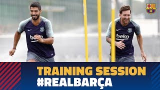تمرین امروز بارسلونا (21 شهریور)
