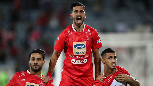 خلاصه بازی پرسپولیس 2-1 نساجی مازندران