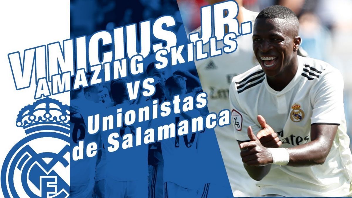 سوپرگل وینیسیوس در بازی رئال مادرید کاستیا و سالامانکا