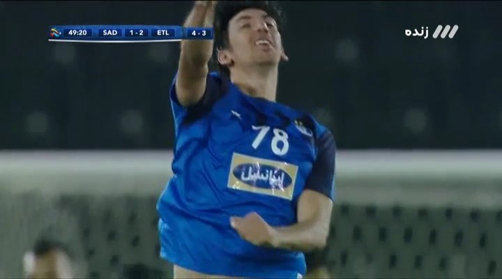 گل دوم استقلال به السد (تبریزی)