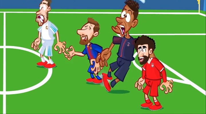 انیمیشن طنز بازی یوونتوس 3-1 ناپولی