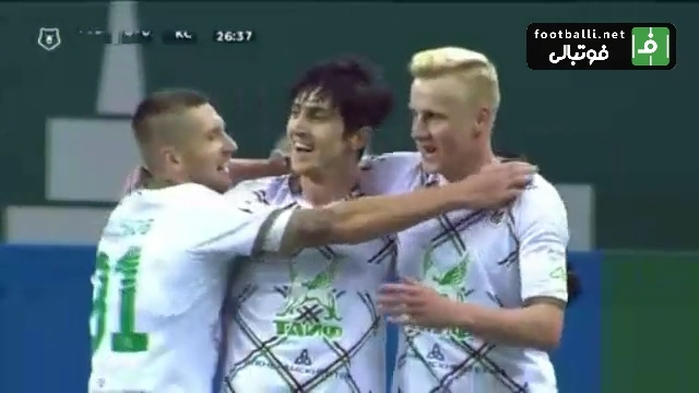 پاس گل سردار آزمون مقابل سامارا