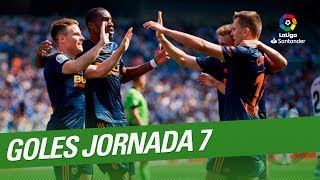تمام گل های هفته 7 لالیگا فصل 19-2018