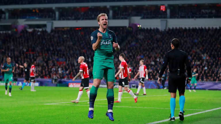 خلاصه لیگ قهرمانان: آیندهوون 2-2 تاتنهام