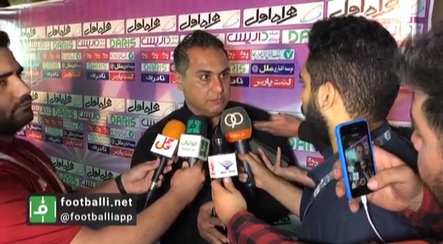 اختصاصی/ صحبت های سرپرست سایپا درباره درگیری های پایان بازی با پرسپولیس