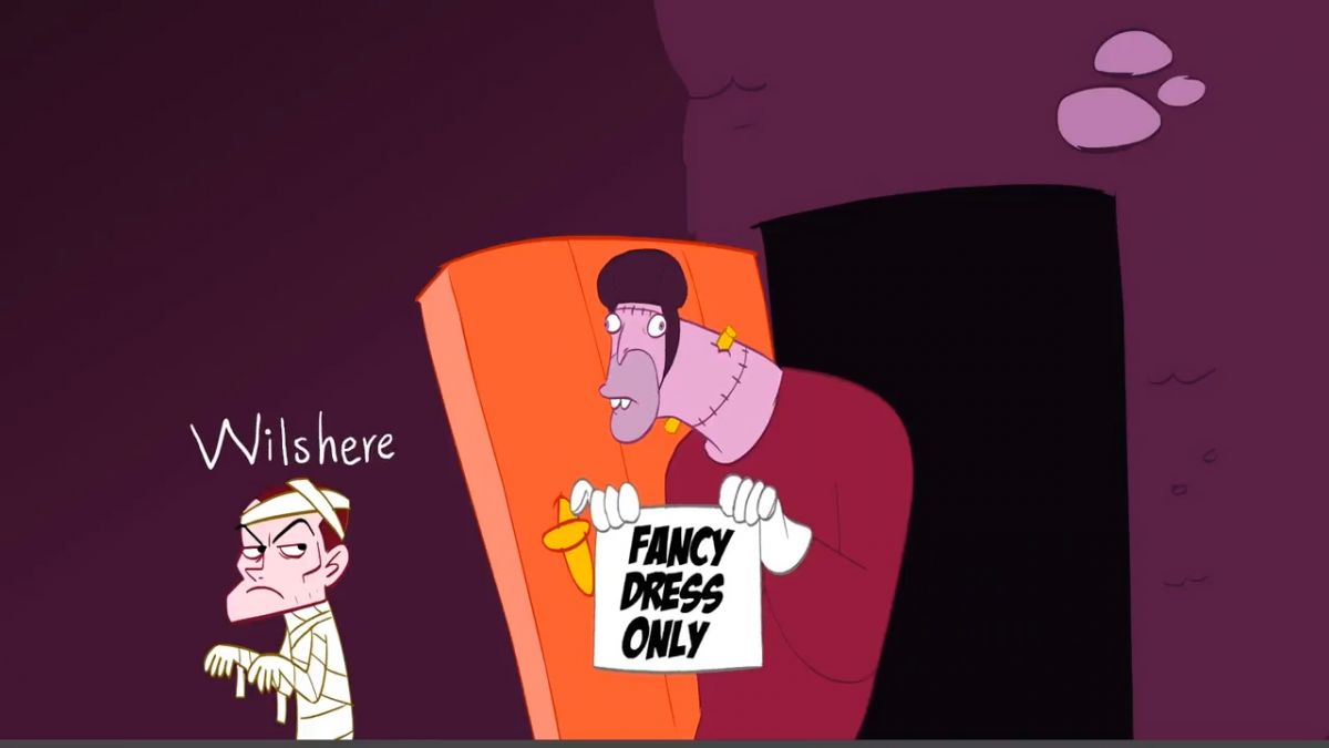 انیمیشن طنز هالووین در خانه ی آرسنال!