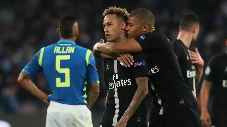 خلاصه بازی ناپولی 1-1 پاری سن ژرمن