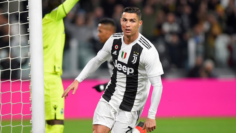 خلاصه بازی یوونتوس 2-0 اسپال (گلزنی رونالدو)