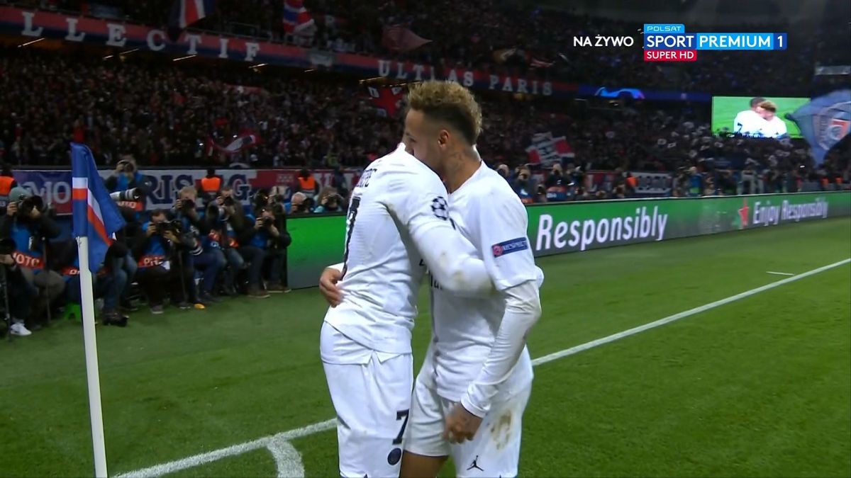 گل دوم پاری سن ژرمن به لیورپول (نیمار)