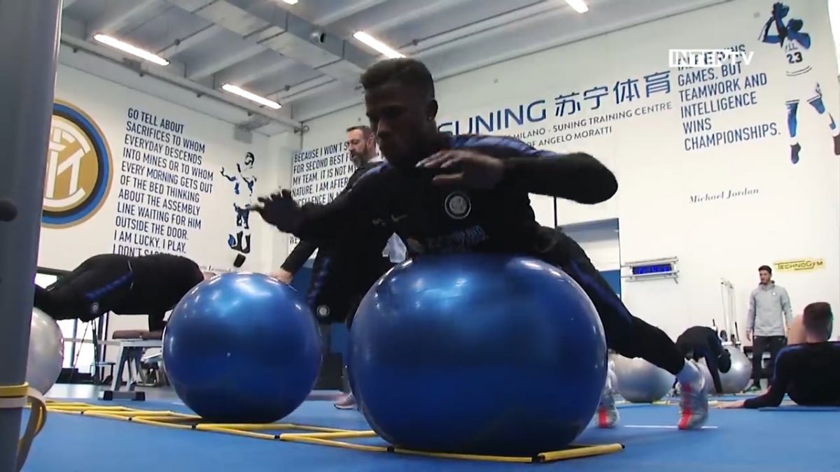 حواشی تمرینات اینتر برای بازی با یوونتوس