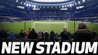 بازدید هواداران از استادیوم جدید تاتنهام