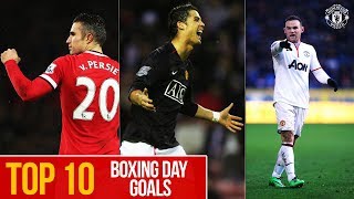 10 گل برتر منچستریونایتد در "باکسینگ دی"