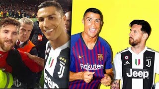 اگر فکر می‌کنید رونالدو و مسی با هم صمیمی نیستند این ویدئو را ببینید!