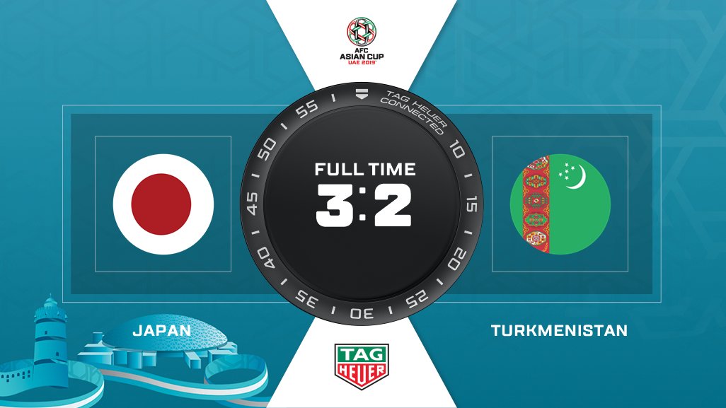 خلاصه بازی ژاپن 3-2 ترکمنستان