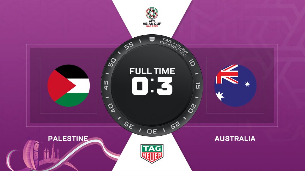خلاصه بازی فلسطین 0-3 استرالیا