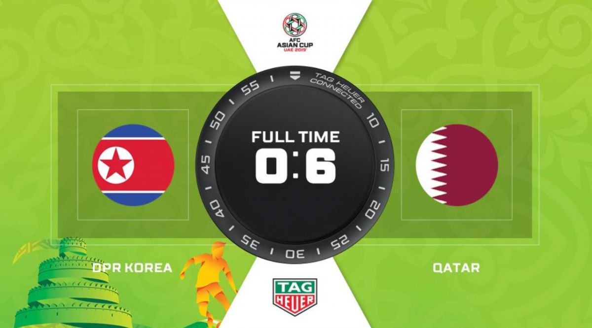 خلاصه بازی کره شمالی 0-6 قطر