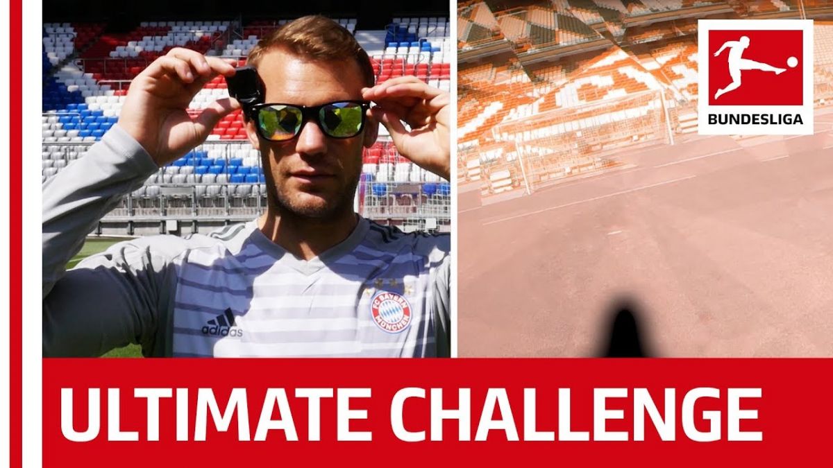 چالش گلزنی بازیکنان بایرن مونیخ با عینک دیوانه کننده