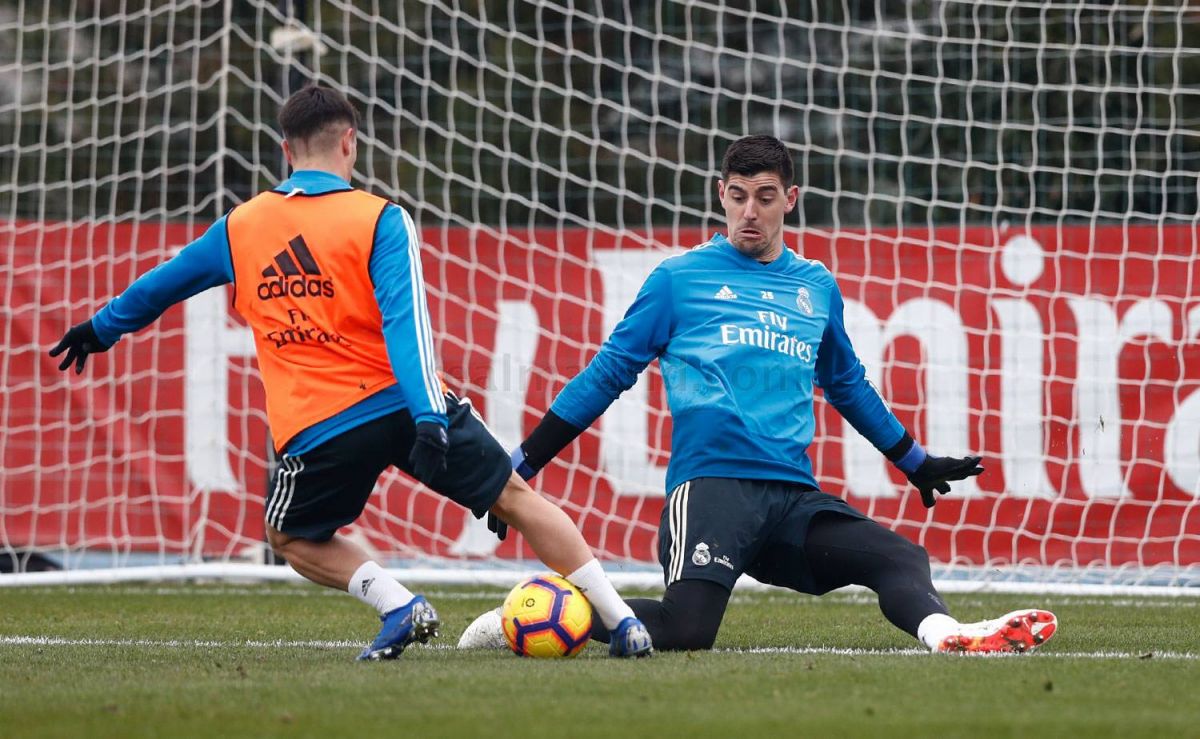 تمرین رئال مادرید برای بازی مقابل سویا