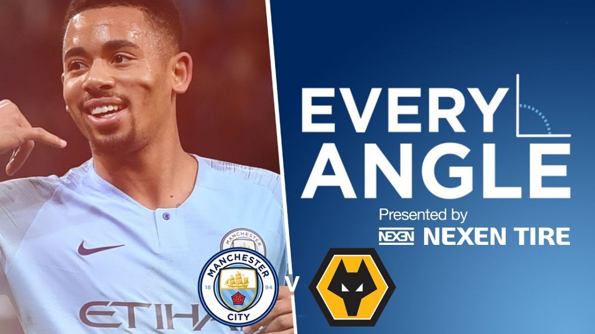 گل گابریل ژسوس مقابل ولورهمپتون از تمام زوایا