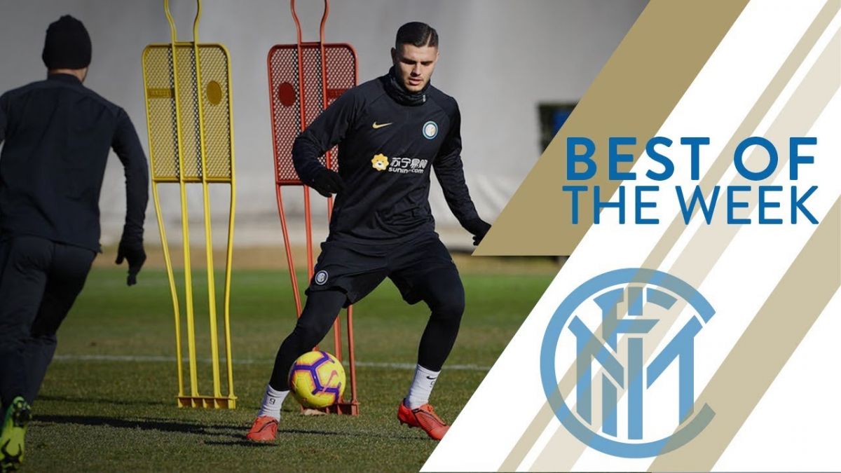 منتخب تمرینات هفته اینتر برای بازی مقابل ساسولو