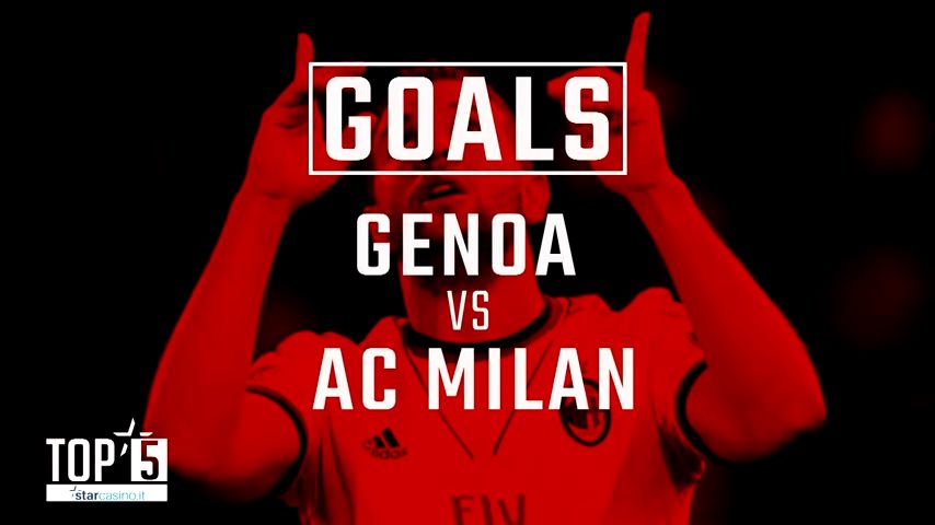 5 گل برتر میلان مقابل جنوا