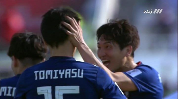 گل اول ژاپن به عربستان توسط تامیاسو
