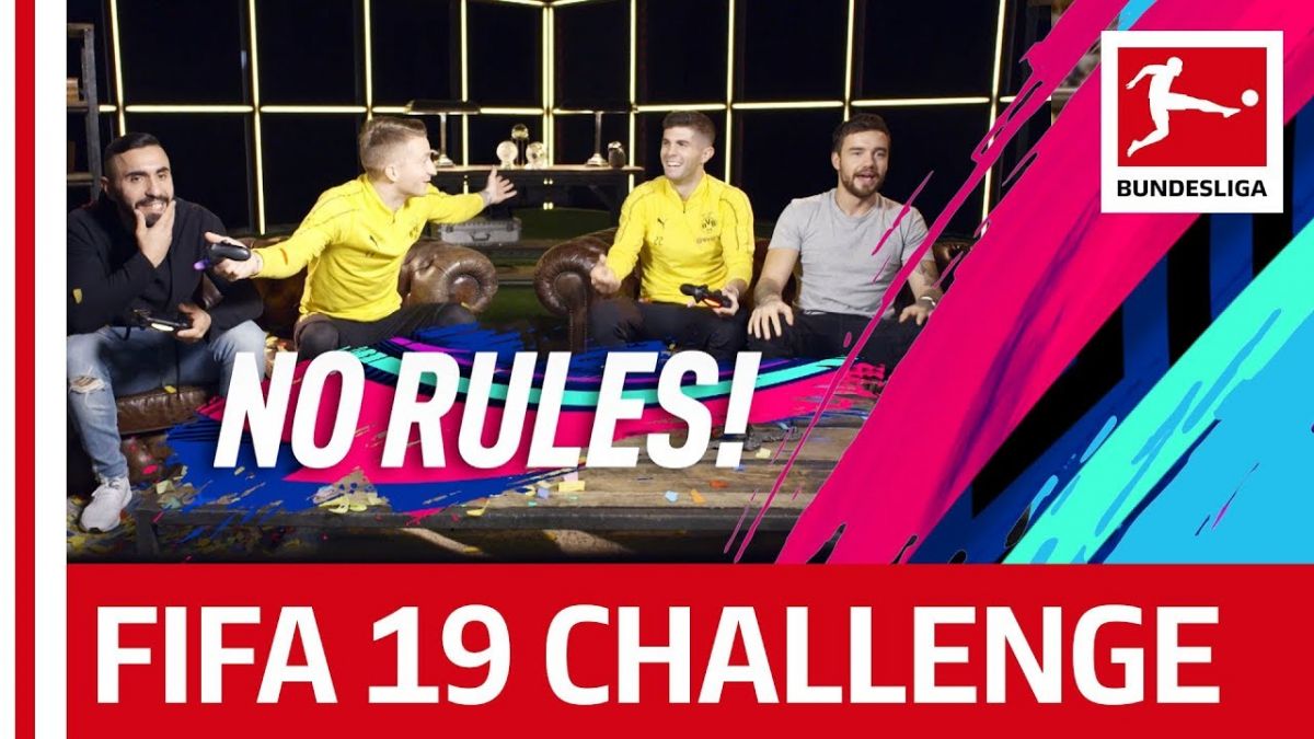 مسابقه جذاب فیفا 19 بازیکنان دورتموند