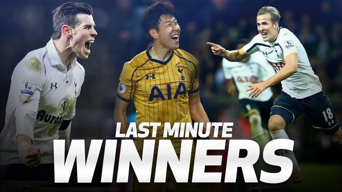 بردهای تاتنهام در لحظات پایانی