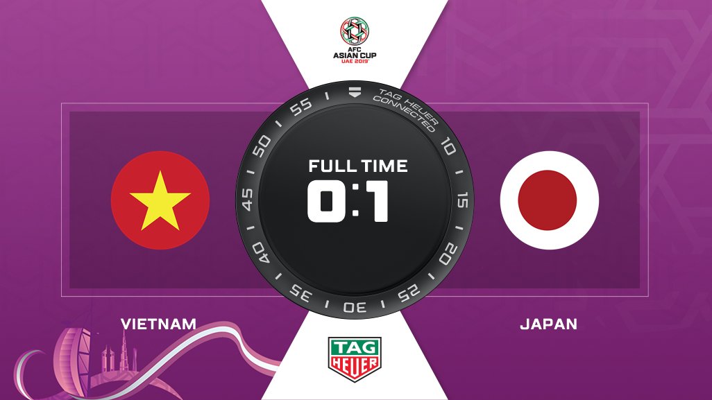 خلاصه بازی ویتنام 0-1 ژاپن