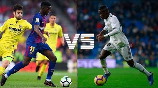 مقایسه عملکرد وینیسوس و دمبله در رئال و بارسا