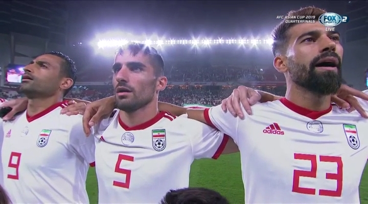 واکنش رشیدپور به اشتباه میلاد محمدی در خواندن سرود ملی