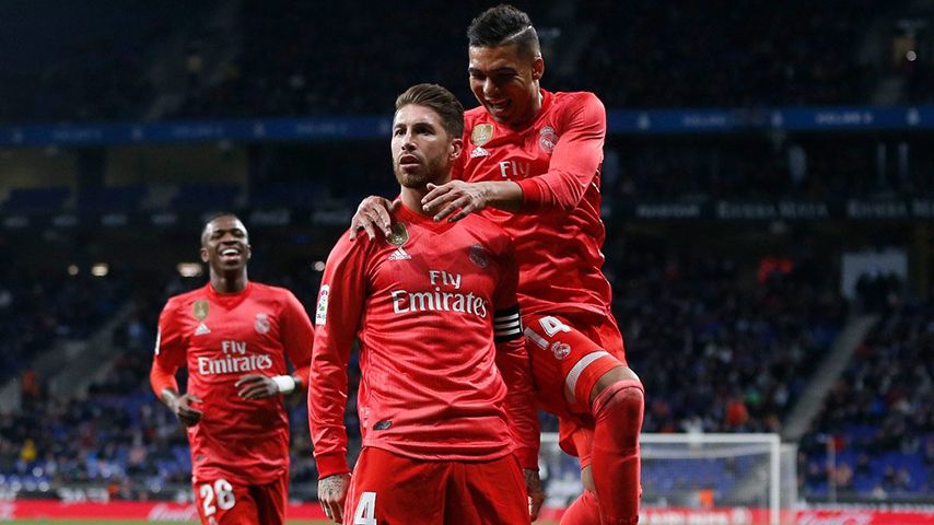 خلاصه بازی اسپانیول 2-4 رئال مادرید