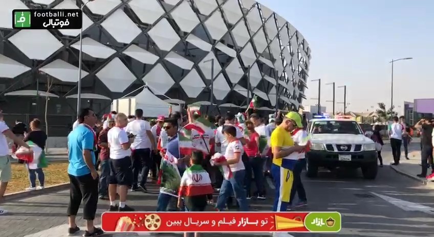 اختصاصی/ حال و هوای اطراف ورزشگاه هزاع بن زاید