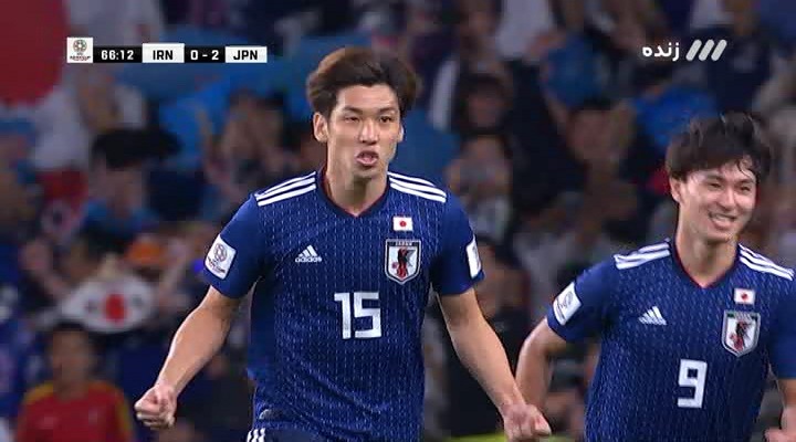 گل دوم ژاپن به ایران (اوساکو)