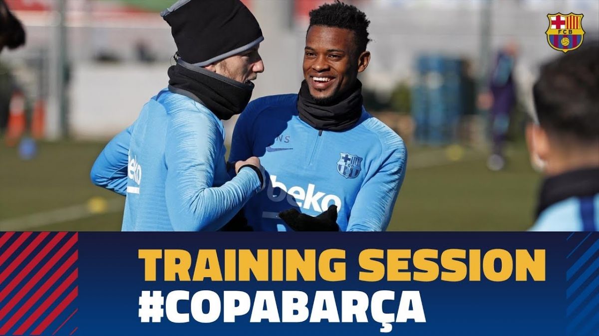 تمرین بارسلونا (8 بهمن)