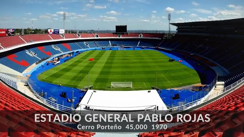 ورزشگاه های لیگ پاراگوئه 2018-19