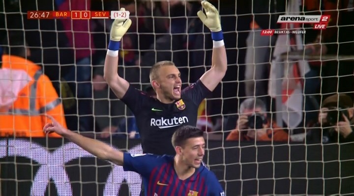 مهار پنالتی سویا توسط سیلسن