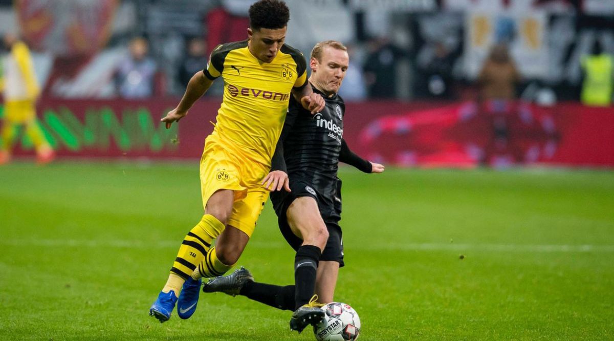 خلاصه بازی فرانکفورت 1-1 دورتموند