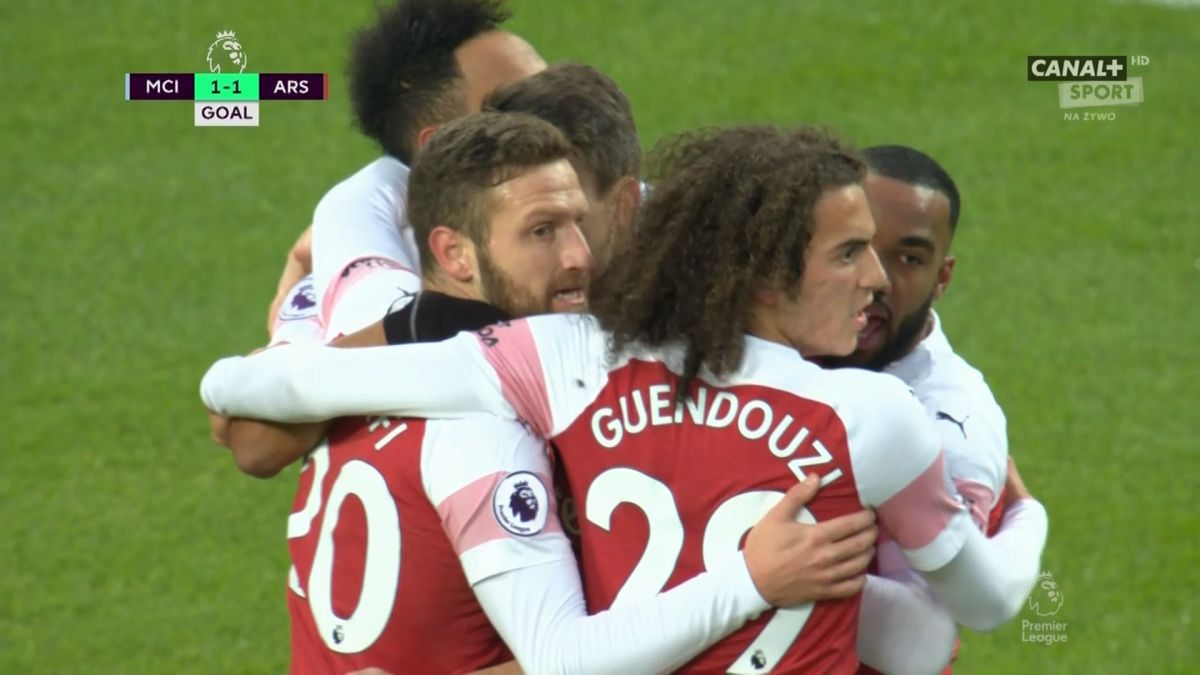 گل اول آرسنال به منچستر سیتی (کوشیلنی)