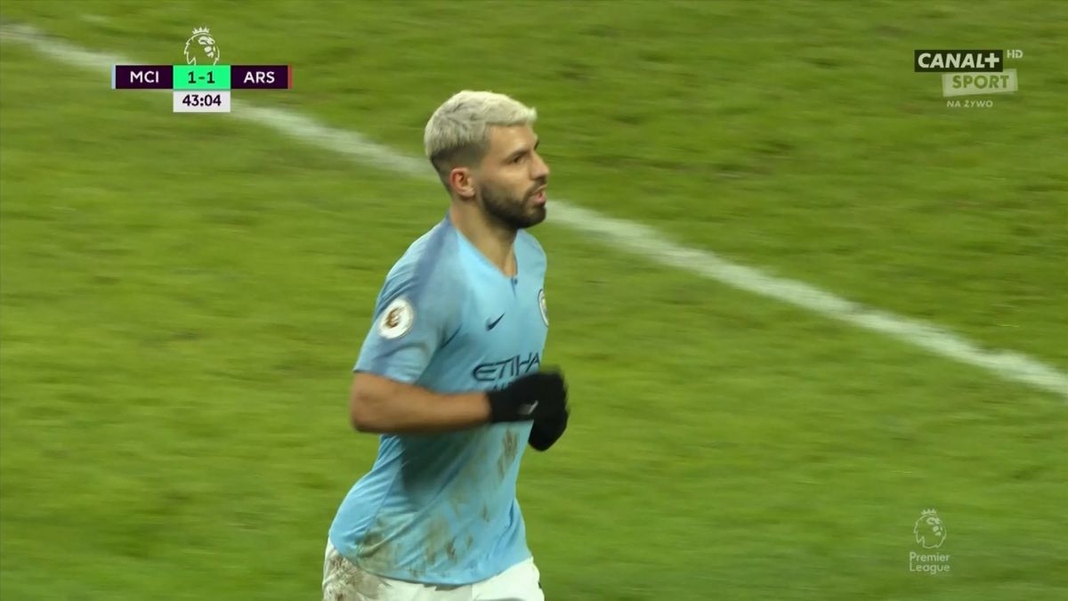 گل دوم منچستر سیتی به آرسنال (دبل آگوئرو)