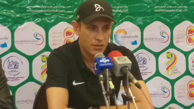 اختصاصی/ کنفرانس خبری گل محمدی پیش از بازی با استقلال خوزستان