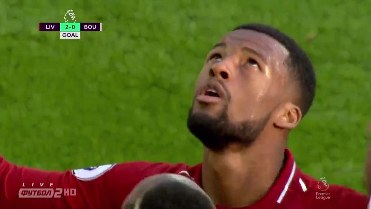 گل دوم لیورپول به بورنموث (واینالدوم)