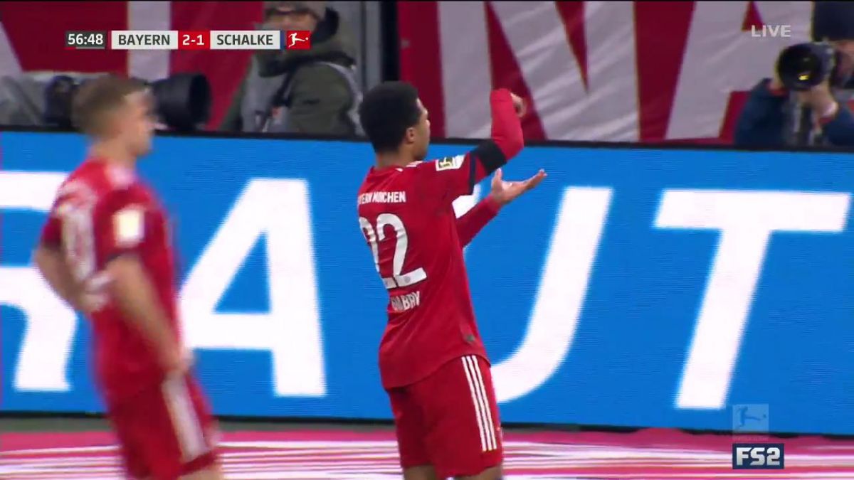 گل سوم بایرن مونیخ به شالکه (گرنابری)