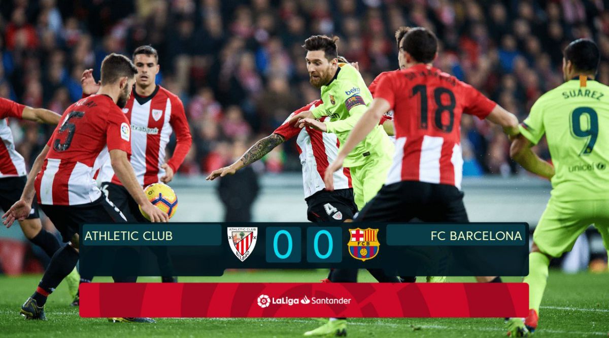 خلاصه بازی اتلتیک بیلبائو 0-0 بارسلونا