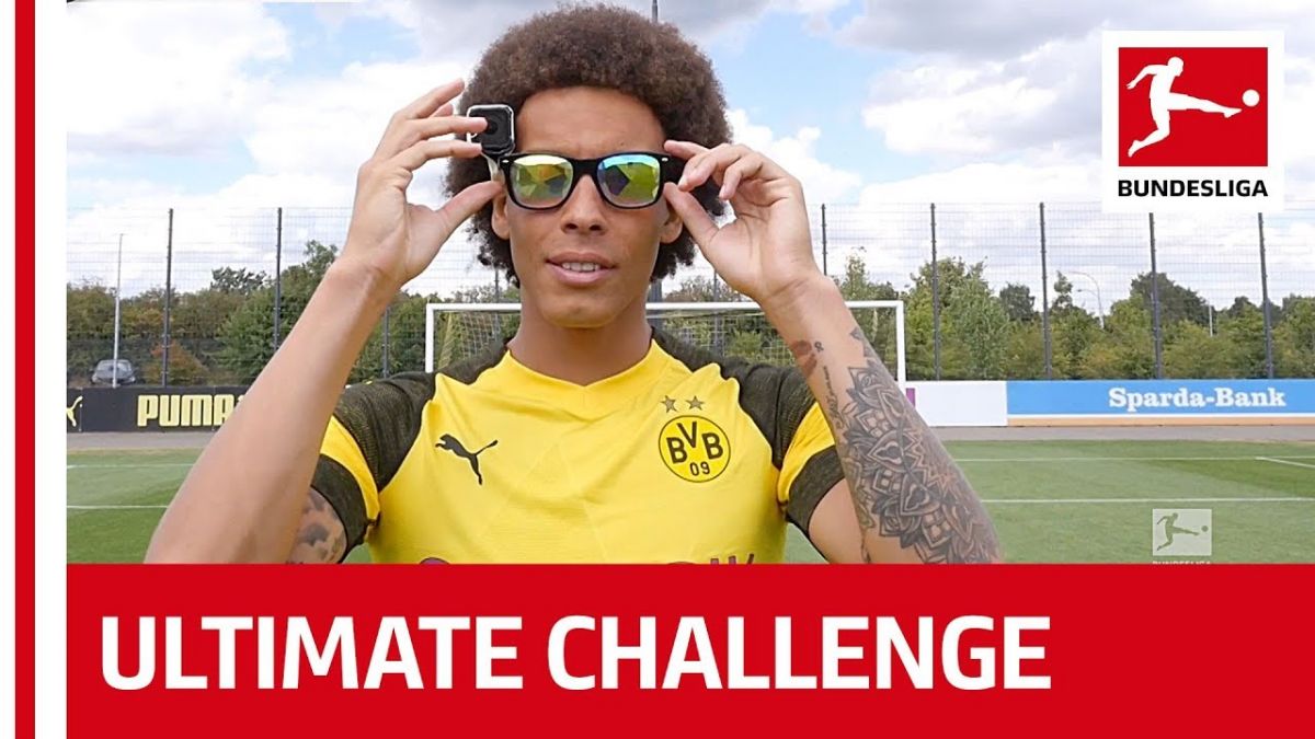 چالش هدف گیری بازیکنان دورتموند با عینک دیوانه کننده